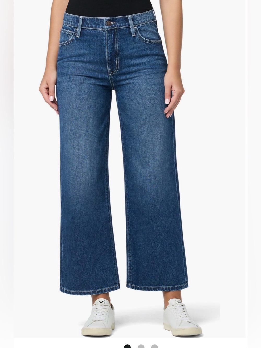 NWT HUDSON Rosalie High Waist Ankle Wide Leg Jeans 29/8